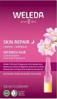 Face Serum - Weleda Skin Repair Cure Intensive Treatment — photo N1