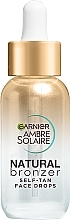 Fragrances, Perfumes, Cosmetics Self-Tanning Face Drops - Garnier Ambre Solaire Natural Bronzer Self-Tan Face Drops
