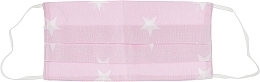 Protective Cotton Mask "Star", pink, size M - Gioia — photo N3