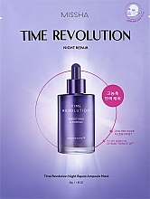 Fragrances, Perfumes, Cosmetics Regenerating Night Ampoule Mask - Missha Time Revolution Night Repair Ampoule Mask