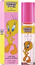 Fragrances, Perfumes, Cosmetics Strawberry Flavoured Lip Oil - I Heart Revolution Looney Tunes Tweety Lip Oil