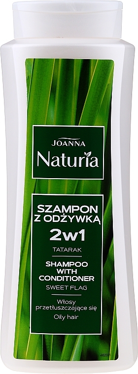 Calamus Shampoo-Conditioner for Oily Hair - Joanna Naturia Shampoo With Conditioner With Airom — photo N2