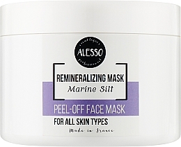 Fragrances, Perfumes, Cosmetics Remineralizing Alginate Mask with Sea Silt - Alesso Professionnel Alginate Peel-Off Face Mask