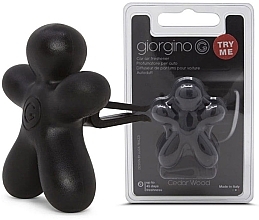 Fragrances, Perfumes, Cosmetics Mr&Mrs Fragrance Giorgino Black Cedarwood - Car Air Freshener