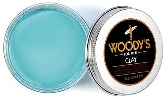 Matte Hair Styling Clay - Woody's Hair Styling Clay — photo N2