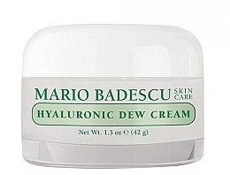 Fragrances, Perfumes, Cosmetics Moisturizing Facial Cream Gel - Mario Badescu Hyaluronic Dew Cream