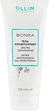 Fragrances, Perfumes, Cosmetics Extra-Hydration Gel Conditioner - Ollin Professional Bionika Extra Moisturizing Gel Conditioner