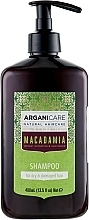 Fragrances, Perfumes, Cosmetics Dry and Damaged Hair Shampoo - Arganicare Macadamia Shampoo