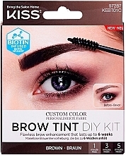 Brow Tint - Kiss Brow Tint DIY Kit — photo N2