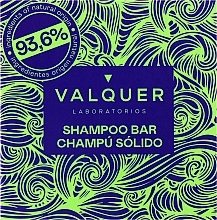 Fragrances, Perfumes, Cosmetics Cranberry & Avocado Solid Shampoo - Valquer Solid Shampoo Luxe Cranberry & Avocado Extract