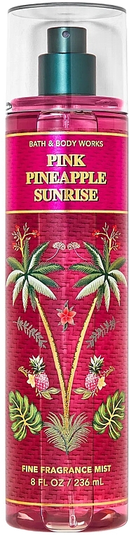 Fragrance Body Mist 'Pink Pineapple Sunrise' - Bath And Body Works Pink Pineapple Sunrise Fine Fragrance Mist — photo N1