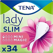 Fragrances, Perfumes, Cosmetics TENA Lady Slim Mini Magic Urological Pads, 34 pcs - TENA