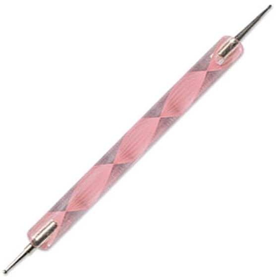 Nail Art Dotting Tool, pink - Moyra Nail Art Dotting Tool Pink — photo N1