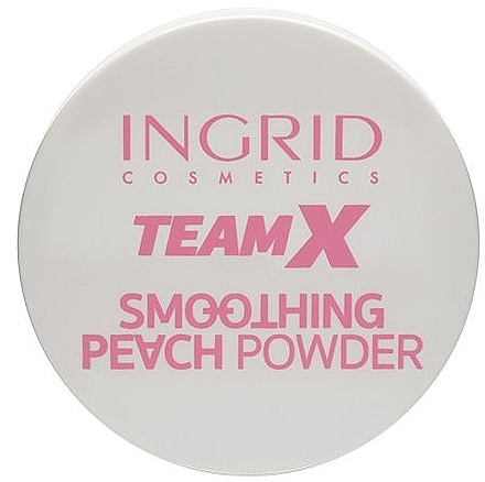 Face Powder - Ingrid Cosmetics Team X Transparent Smoothing Peach Powder — photo N1