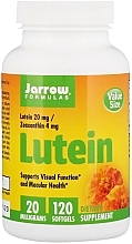 Dietary Supplement "Lutein 20mg" - Jarrow Formulas Lutein 20mg — photo N6