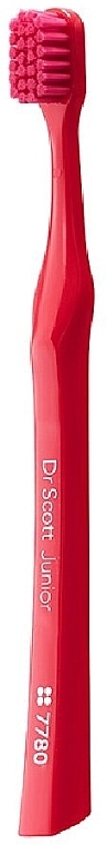 Children's Toothbrush 7780, red - Dr. Scott — photo N1