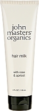 Fragrances, Perfumes, Cosmetics Dry Hair Ends Milk "Rose & Apricot" - John Masters Organics Hair Milk Rose & Apricot