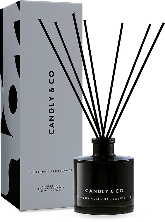 Fragrance Diffuser - Candly & Co No.6 Galbanum & Sandalwood Scent Diffuser — photo N1