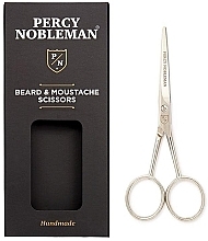 Beard & Mustache Scissors - Percy Nobleman Beard & Moustache Scissors  — photo N2