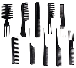 Hair Brush Set, 10 pcs. - Deni Carte — photo N1