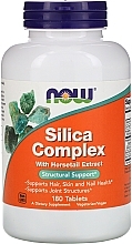 Silica Complex - Now Foods Silica Complex with Horsetail Extract — photo N1