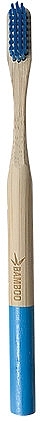 Bamboo Toothbrush, medium, blue - Himalaya Dal 1989 Bamboo Toothbrush — photo N1