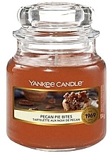 Fragrances, Perfumes, Cosmetics Scented Candle in Jar "Pekan Pie Bites" - Yankee Candle Pekan Pie Bites