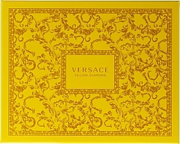 Fragrances, Perfumes, Cosmetics Versace Yellow Diamond - Set (edt/50ml + b/l/50ml + sh/g/50ml)