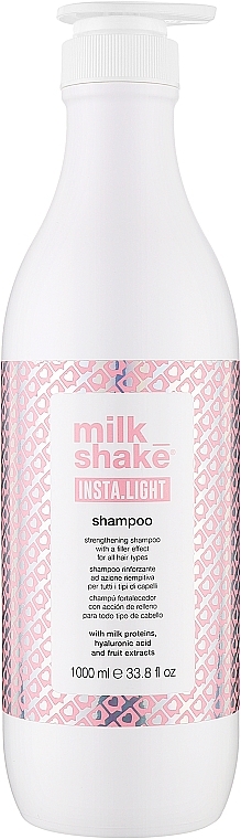 Strengthening Filler Shampoo for All Hair Types - Milk_Shake Insta.Light Shampoo — photo N3