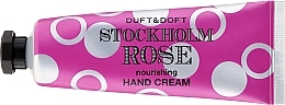 Fragrances, Perfumes, Cosmetics Nourishing Stockholm Rose Hand Cream - Duft & Doft Nourishing Hand Cream Stockholm Rose Rose Petal & Musk
