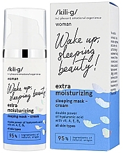 Fragrances, Perfumes, Cosmetics Extra Moisturizing Face Cream-Mask - Kili·g Woman Extra Moisturizing Sleeping Mask-Cream