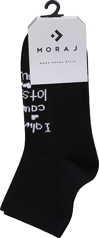 Women's 3/4 Socks, black - Moraj — photo N1