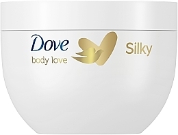 Body Cream "Moisturizing and Silk Nourishment" - Dove  — photo N2