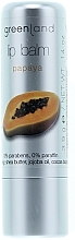 Fragrances, Perfumes, Cosmetics Lip Balm "Papaya" - Greenland Lip Balm Papaya