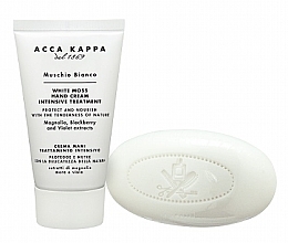 Fragrances, Perfumes, Cosmetics Acca Kappa White Moss - Set (h/cr/75ml + soap/150g)