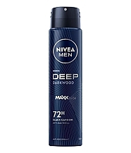 Fragrances, Perfumes, Cosmetics Men Antiperspirant - NIVEA MEN Deep Darkwood 72H Anti-Perspirant