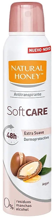 Deodorant Spray - Natural Honey Soft Care Desodorante Spray — photo N1