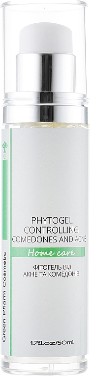 Anti Acne & Comedone Phytogel - Green Pharm Cosmetic Phytogel Acne And Comedones — photo N1