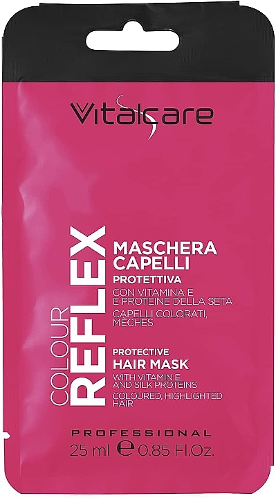 Mask for Colored Hair - Vitalcare Professional Colour Reflex Protective Mask — photo N1