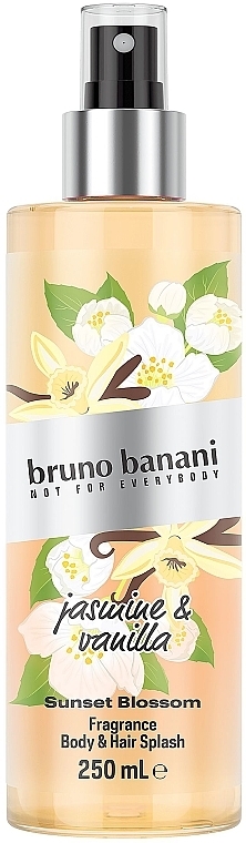 Bruno Banani Sunset Blossom Jasmine & Vanilla Body & Hair Splash - Body Spray — photo N1