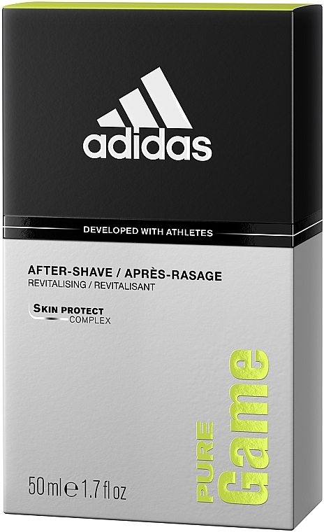 Adidas Pure Game After-Shave Revitalising - After Shave Lotion — photo N5