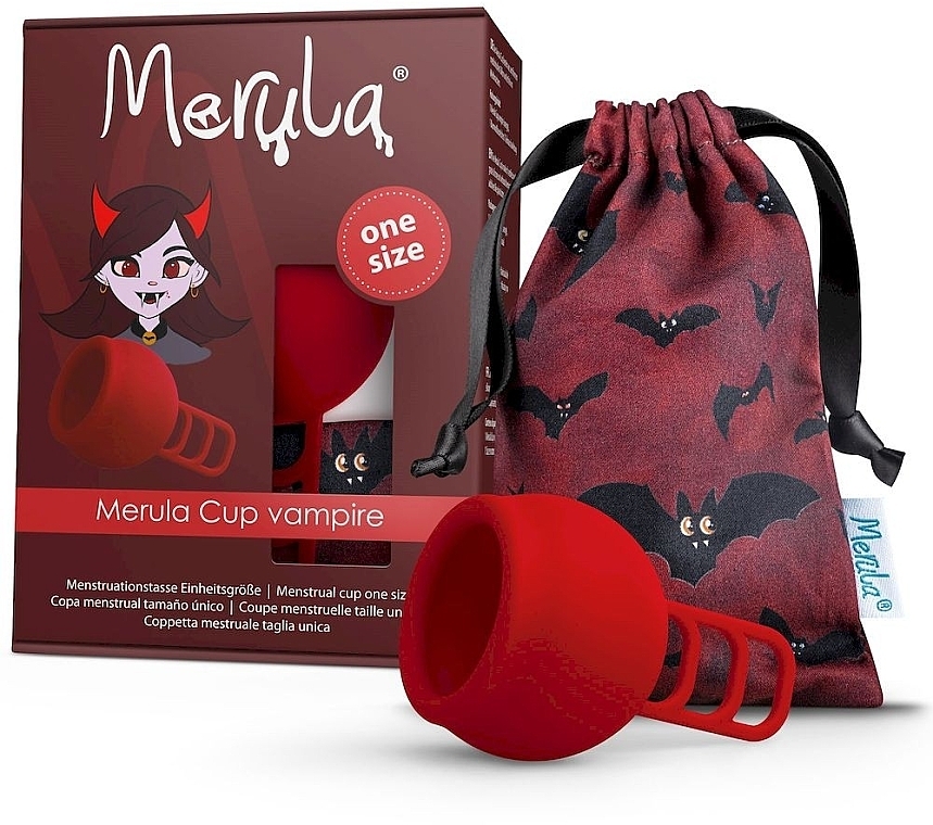 One Size Menstrual Cup - Merula Cup Vampire — photo N1