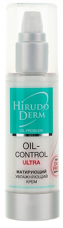 Moisturising Mattifying Cream - Hirudo Derm Oil Control Ultra — photo N2