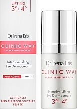 Eye Cream "Peptide Lifting" - Dr Irena Eris Clinic Way 3°-4° anti-wrinkle skin care around the eyes — photo N2
