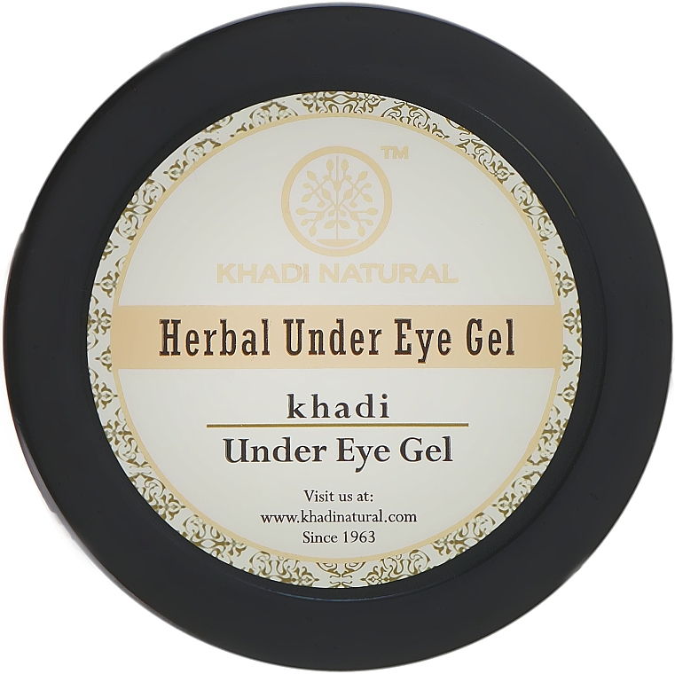 Ayurvedic Eye Gel - Khadi Natural Herbal Under Eye Gel — photo N3