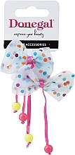 Fragrances, Perfumes, Cosmetics Hair Ties, FA-5694, 2 pcs, multicolored polka dots - Donegal