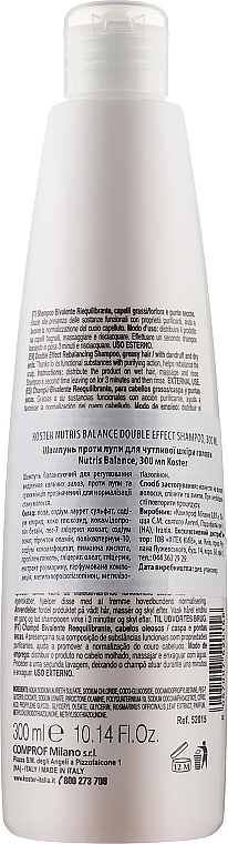 Anti-Dandruff Shampoo - Koster Nutris Balance — photo N3