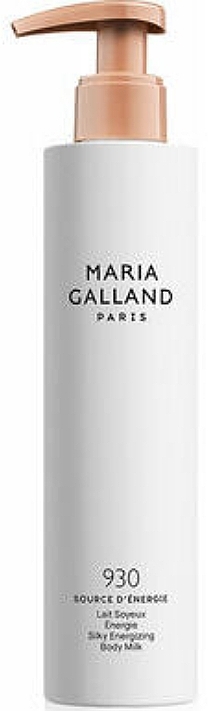 Silky Energizing Body Milk - Maria Galland Paris 930 Silky Energizing Body Honey — photo N1