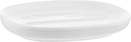 Ceramic Soap Dish, white - Kela Isabella — photo N2