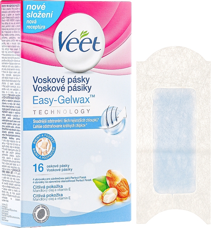 Bikini Wax Strips - Veet Cold Wax Strips — photo N1